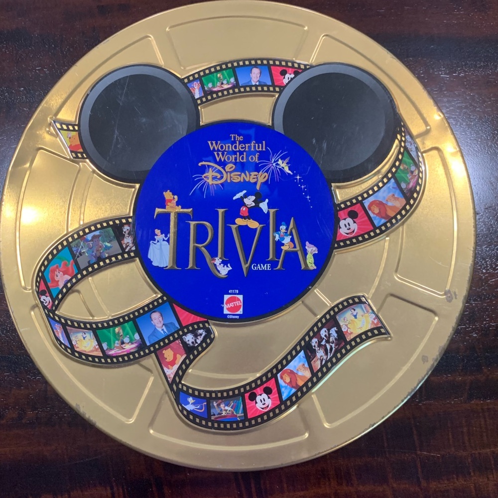 Vintage Disney Trivia Game